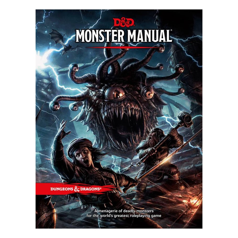Dungeons and Dragons 5th Edition Core Rulebook Monster Manual