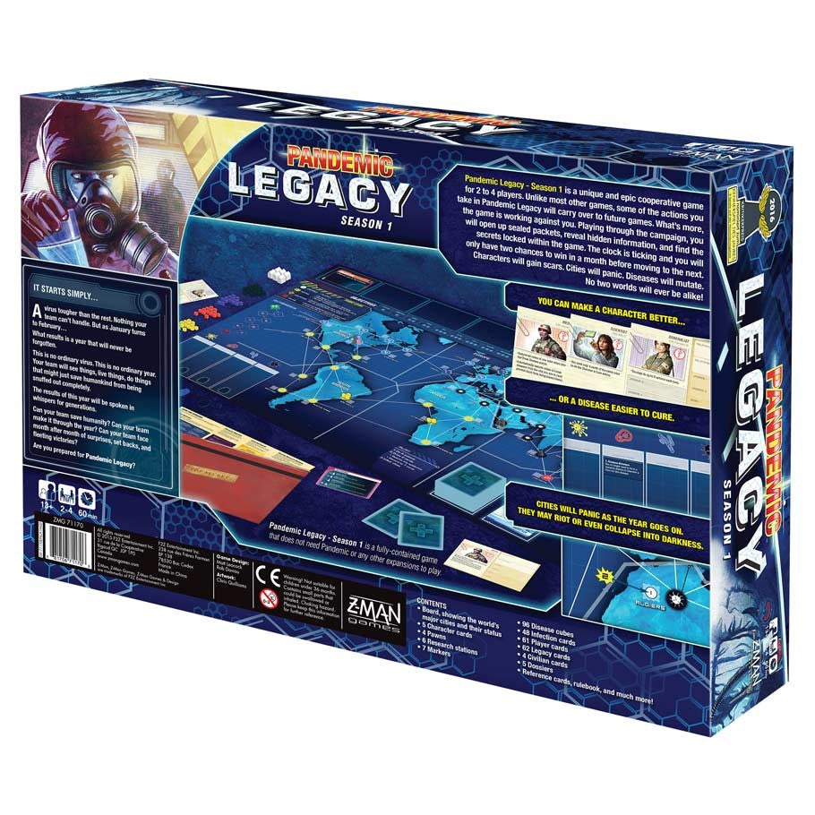 Pandemic Legacy Season 01 Blue